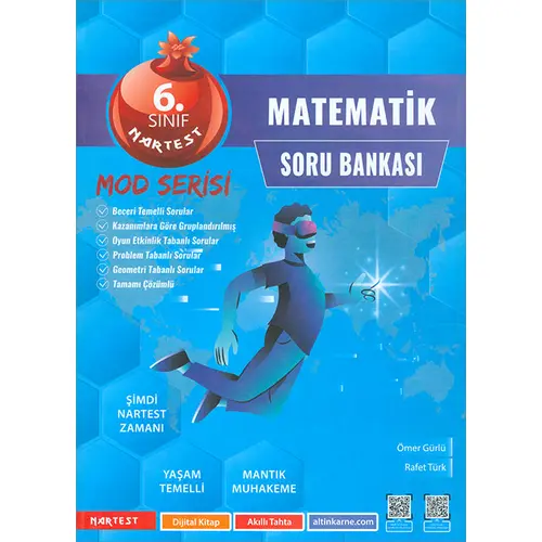 6.Sınıf Mod Matematik Soru Bankası Nartest Yayınevi