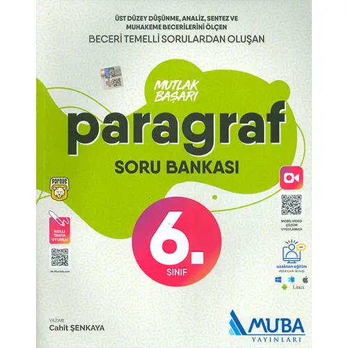 6.Sınıf Paragraf Soru Bankası Muba Yayınları