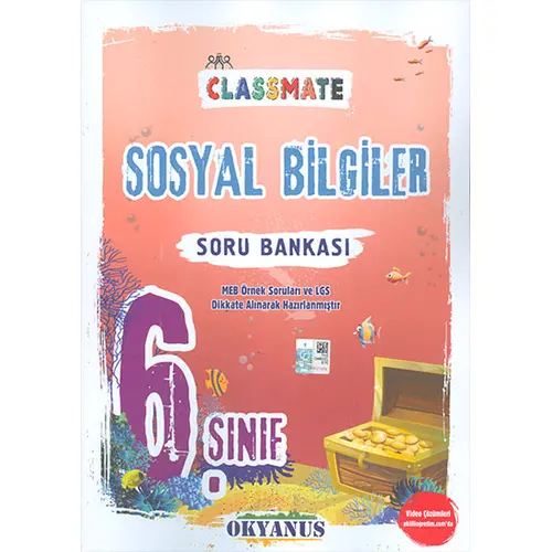 6.Sınıf Sosyal Bilgiler ClassMate Soru Bankası Okyanus Yayınları