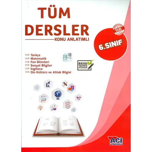 6.Sınıf Tüm Dersler Konu Anlatımlı Açı Yayınları