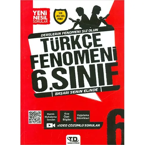 6.Sınıf Türkçe Fenomeni Soru Bankası Tandem Yayınları