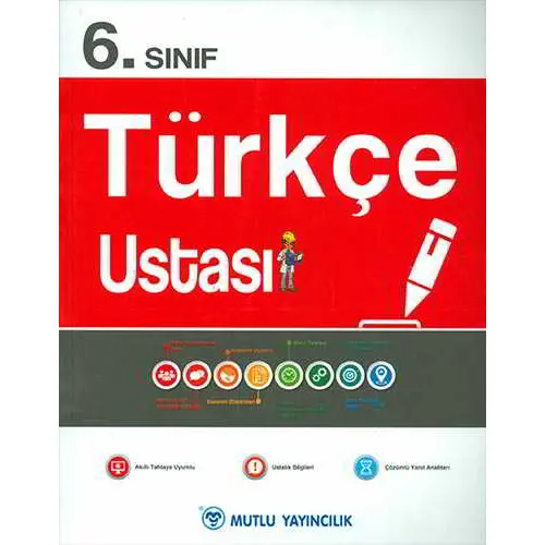 6.Sınıf Türkçe Ustası Mutlu Yayıncılık