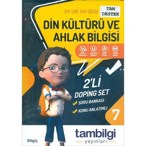 7.Sınıf Din Kültürü 2li Doping Set Tambilgi Yayınları