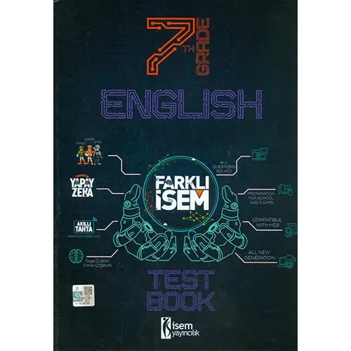 7.Sınıf Farklı İsem İngilizce Soru Bankası İsem Yayıncılık
