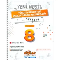 8.Sınıf Yeni Nesil T.C. İnkılap Tarihi ve Atatürkçülük Defteri Spoiler Yayınları