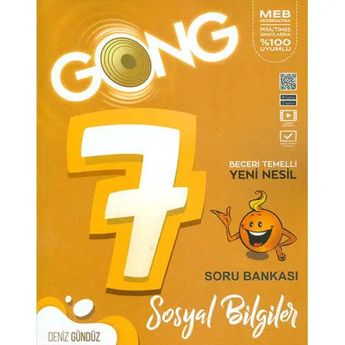 GONG 7.Sosyal Bilgiler Soru Bankası - Deniz Gündüz - Eğiten Kitap