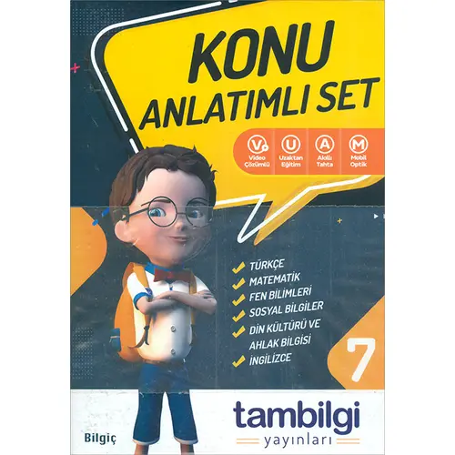 7.Sınıf Konu Anlatımlı Set Tam Bilgi Yayınları