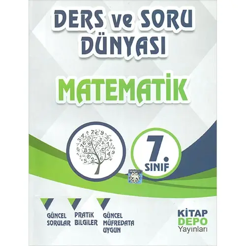 7.Sınıf Matematik Ders ve Soru Dünyası Kitap Depo Yayınları