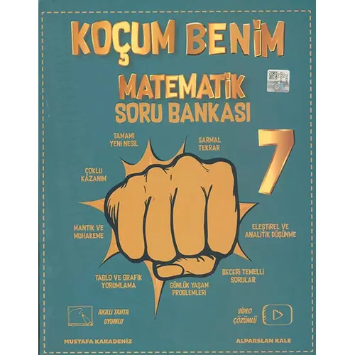 7.Sınıf Matematik Koçum Soru Bankası Antrenör Yayınları