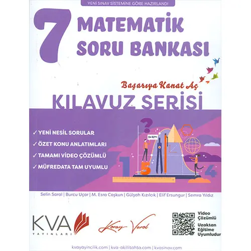 7.Sınıf Matematik Soru Bankası Kılavuz Serisi KVA Yayınları
