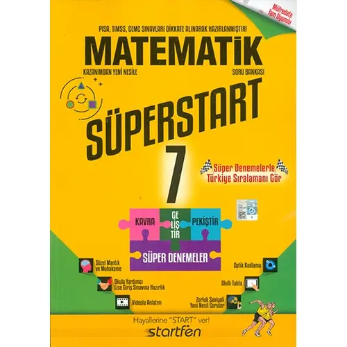 7.Sınıf Matematik Soru Bankası Startfen Yayınları