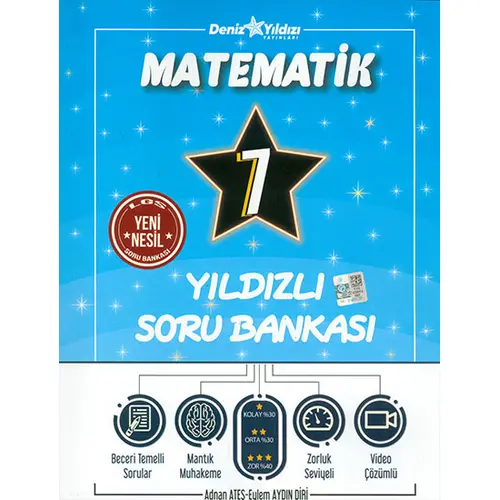 7.Sınıf Matematik Yıldızlı Soru Bankası Deniz Yıldızı Yayınları