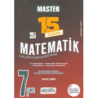 7. Sınıf Master 15 Matematik Denemesi Okyanus Yayınları