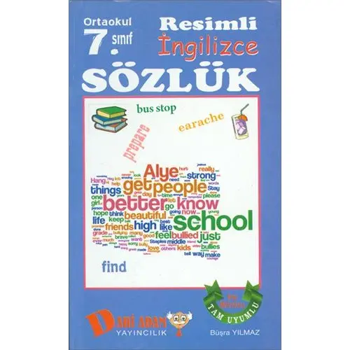 7.Sınıf Resimli İngilizce Sözlük Dahi Adam Yayınları