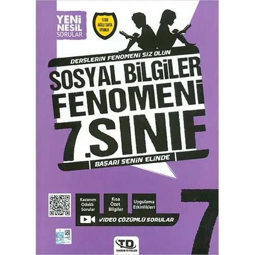 7.Sınıf Sosyal Bilgiler Fenomeni Soru Bankası Tandem Yayınları