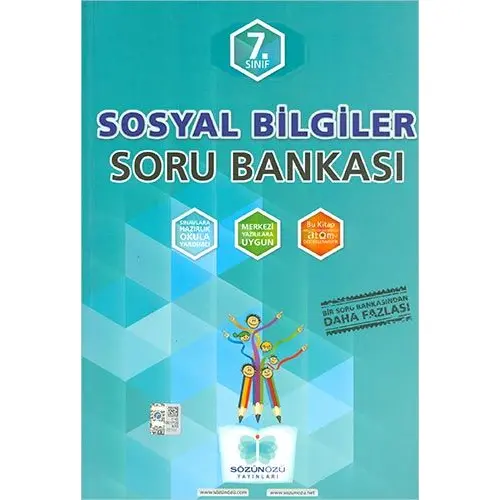 7.Sınıf Sosyal Bilgiler Soru Bankası - Sözün Özü Yayınları - 2014