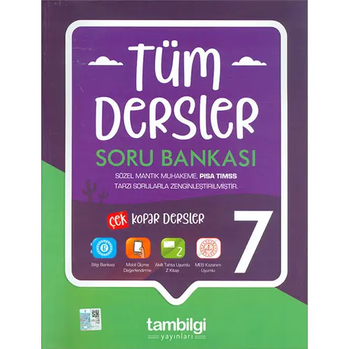 7.Sınıf Tüm Dersler Soru Bankası Tam Bilgi Yayınları