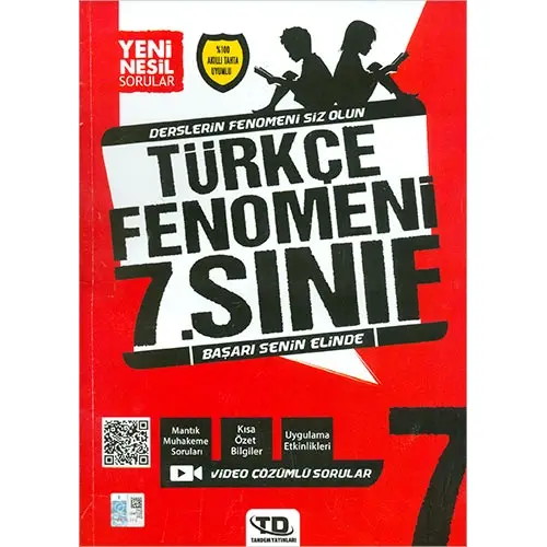 7.Sınıf Türkçe Fenomeni Soru Bankası Tandem Yayınları