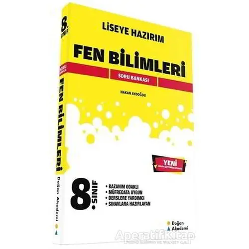 8. Sınıf Fen Bilimleri Soru Bankası - Kolektif - Doğan Akademi