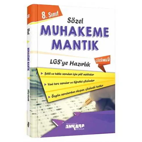 8. Sınıf LGS ye Hazırlık Sözel Muhakeme Mantık Soru Bankası ?Ankara Yayıncılık