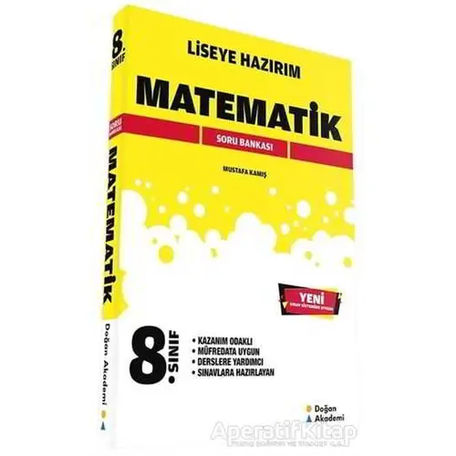 8. Sınıf Matematik Soru Bankası - Kolektif - Doğan Akademi