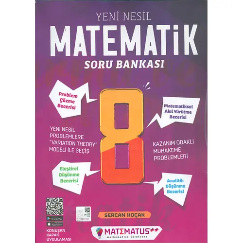 8. Sınıf Matematik Soru Bankası Matematus Yayınları