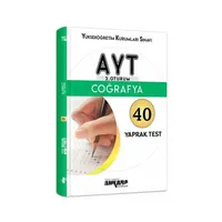 AYT Coğrafya 40 Yaprak Test Ankara Yayıncılık