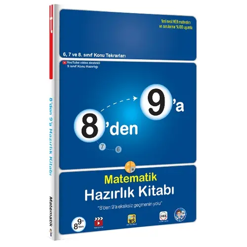 8´den 9´a Matematik Hazırlık Kitabı Tonguç Akademi