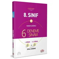 Editör 8. Sınıf 6 Deneme Sınavı Tamamı Çözümlü