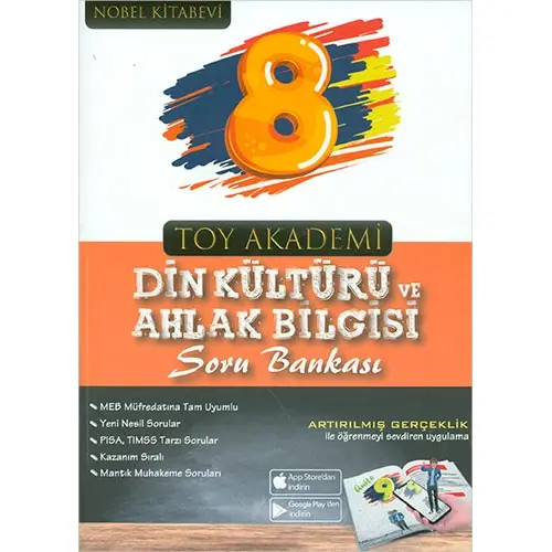 8.Sınıf Din Kültürü ve Ahlak Bilgisi Soru Bankası Toy Akademi