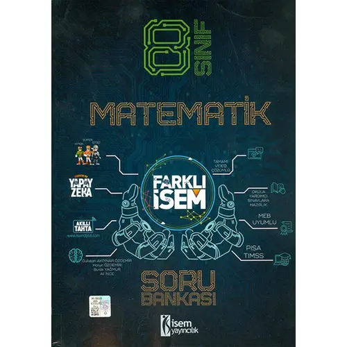 8.Sınıf Farklı İsem Matematik Soru Bankası İsem Yayıncılık