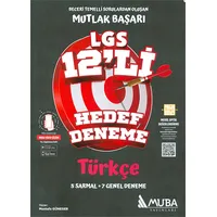 Mutlak Başarı LGS 8.Sınıf Türkçe 12li Hedef Deneme Muba Yayınları