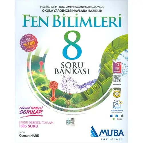 Muba 8.Sınıf Fen Bilimleri Soru Bankası