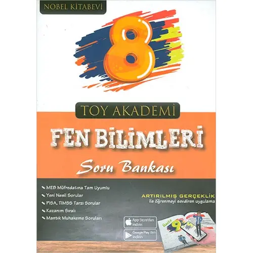 8.Sınıf Fen Bilimleri Soru Bankası Toy Akademi