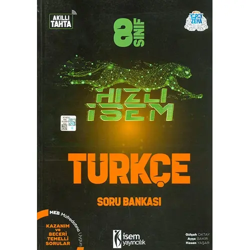 8.Sınıf Hızlı İsem Türkçe Soru Bankası İsem Yayıncılık