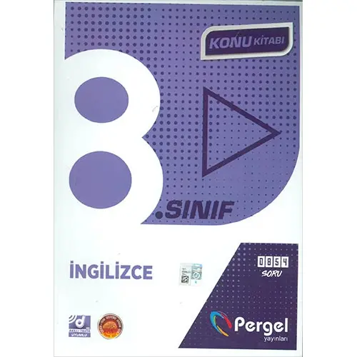 8.Sınıf İngilizce Konu Kitabı Pergel Yayınları