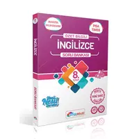 8.Sınıf İngilizce Özet Bilgili Soru Bankası Köşebilgi Yayınları