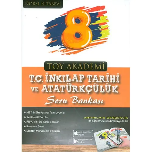 8.Sınıf İnkılap Tarihi Soru Bankası Toy Akademi