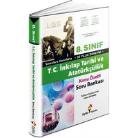 8. Sınıf LGS TC İnkılap Tarihi ve Atatürkçülük Konu Özetli Soru Bankası Aydın Yayınları