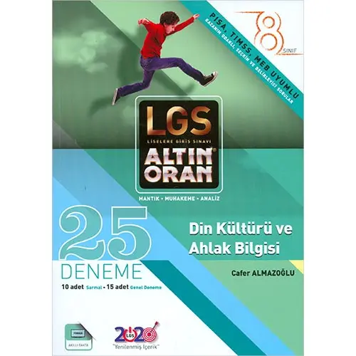 8.Sınıf LGS Din Kültürü 25 Deneme Borealis Yayıncılık