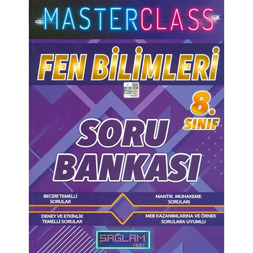 8.Sınıf LGS Fen Bilimleri Soru Bankası Sağlam Test Yayınları