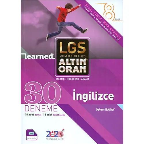 8.Sınıf LGS İngilizce 30 Deneme Borealis Yayıncılık
