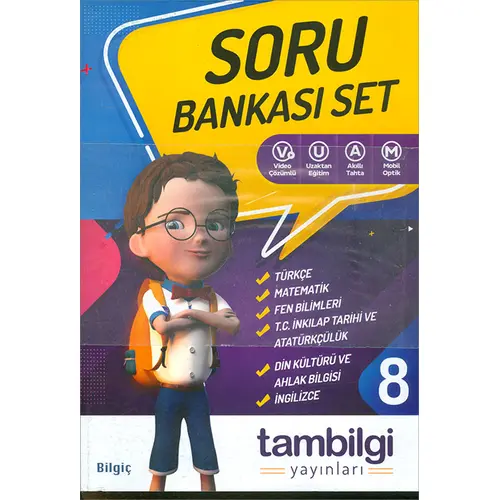 8.Sınıf LGS Soru Bankası Seti Tambilgi Yayınları