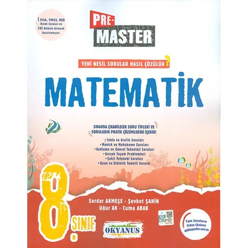 8.Sınıf Master Matematik Soru Bankası Okyanus Yayınları