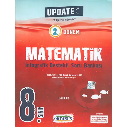 8.Sınıf Matematik 2.Dönem Soru Bankası Okyanus Yayınları