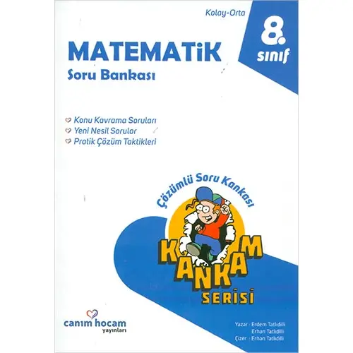 8.Sınıf Matematik Soru Bankası Canım Hocam Yayınları