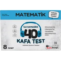 Kafadengi 8. Sınıf Matematik İlk Kaynağın 30 Kafa Test