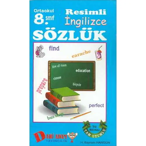 8.Sınıf Resimli İngilizce Sözlük Dahi Adam Yayınları