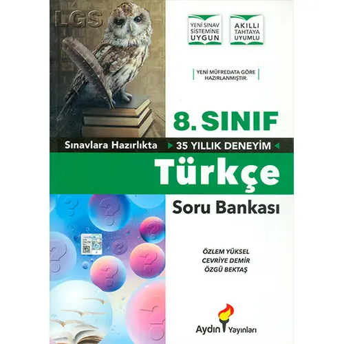 8.Sınıf Türkçe Soru Bankası Aydın Yayınları