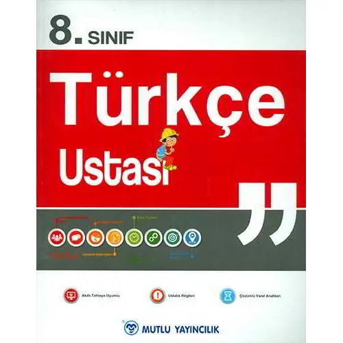 8.Sınıf Türkçe Ustası Mutlu Yayıncılık